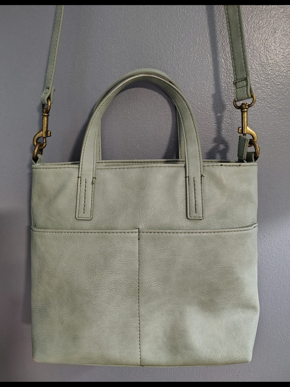 Sonoma Sage Green Crossbody Handbag